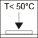 Temperatura superficiale <50°C