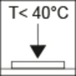 Temperatura superficiale <40°C